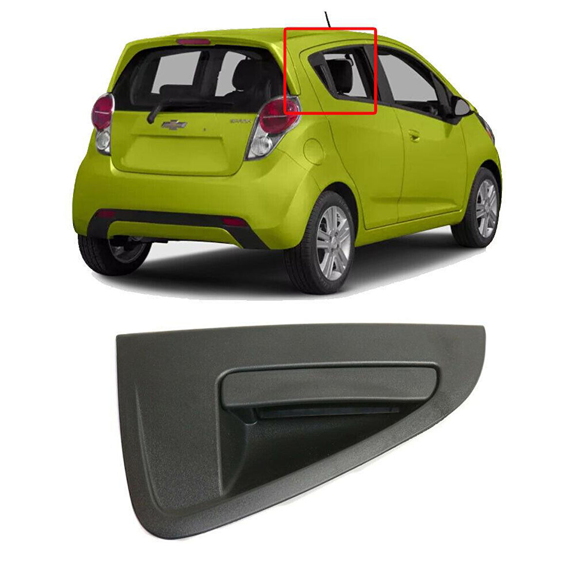 Chevrolet Spark Kapı Kolu Sağ Arka Orjinal Gm 