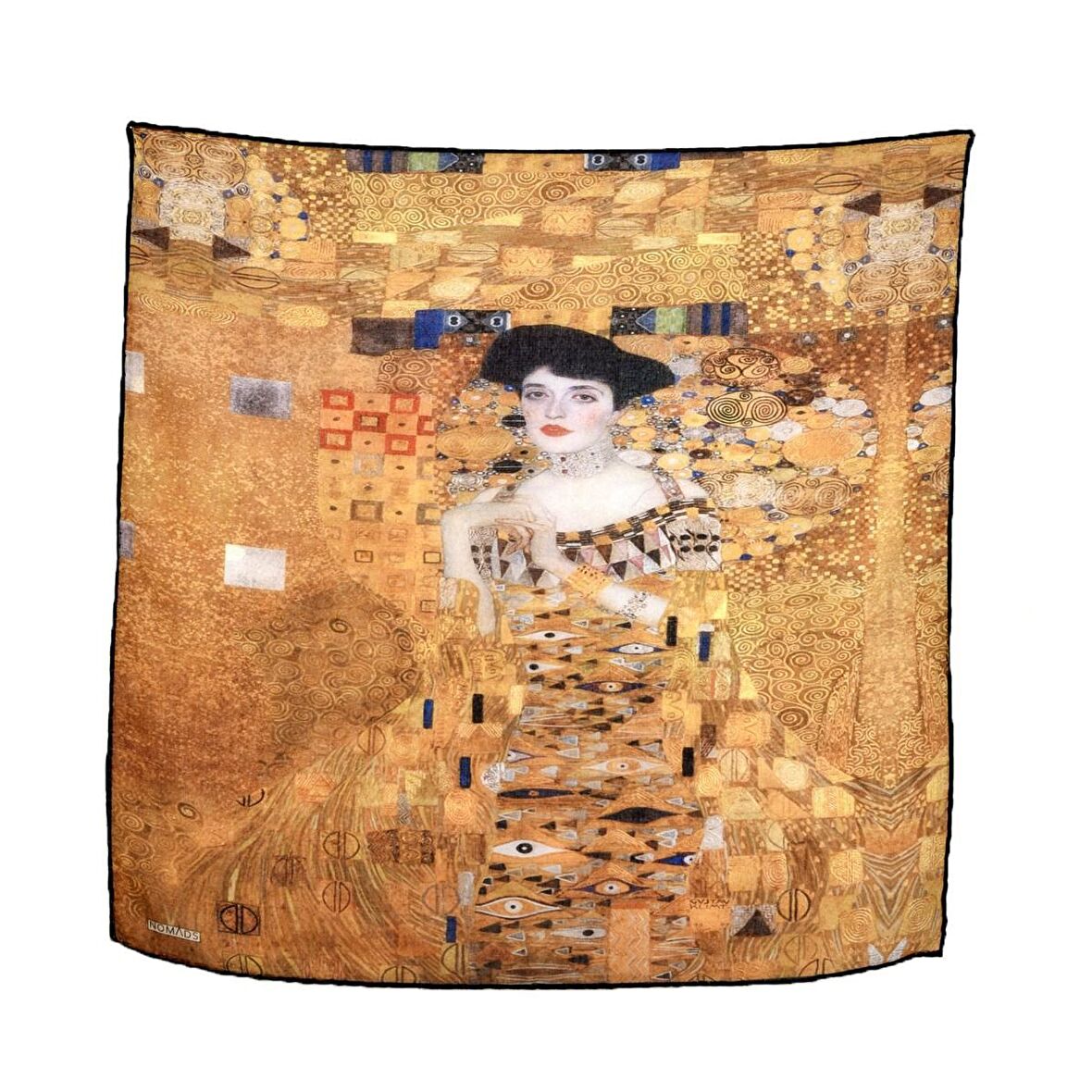 Gustav Klimt Adele Bloch Bauer Desenli Bandana