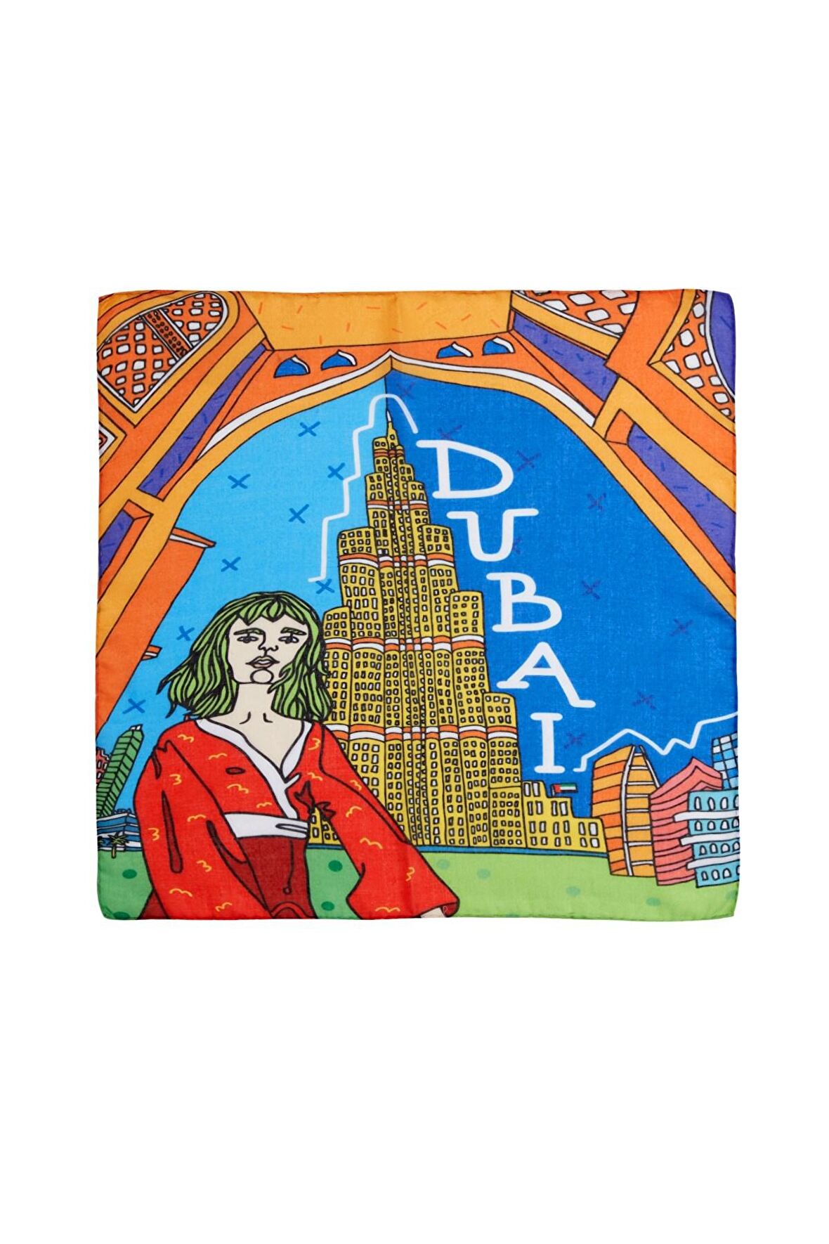 İkigai City Serisi Dubai Bandana