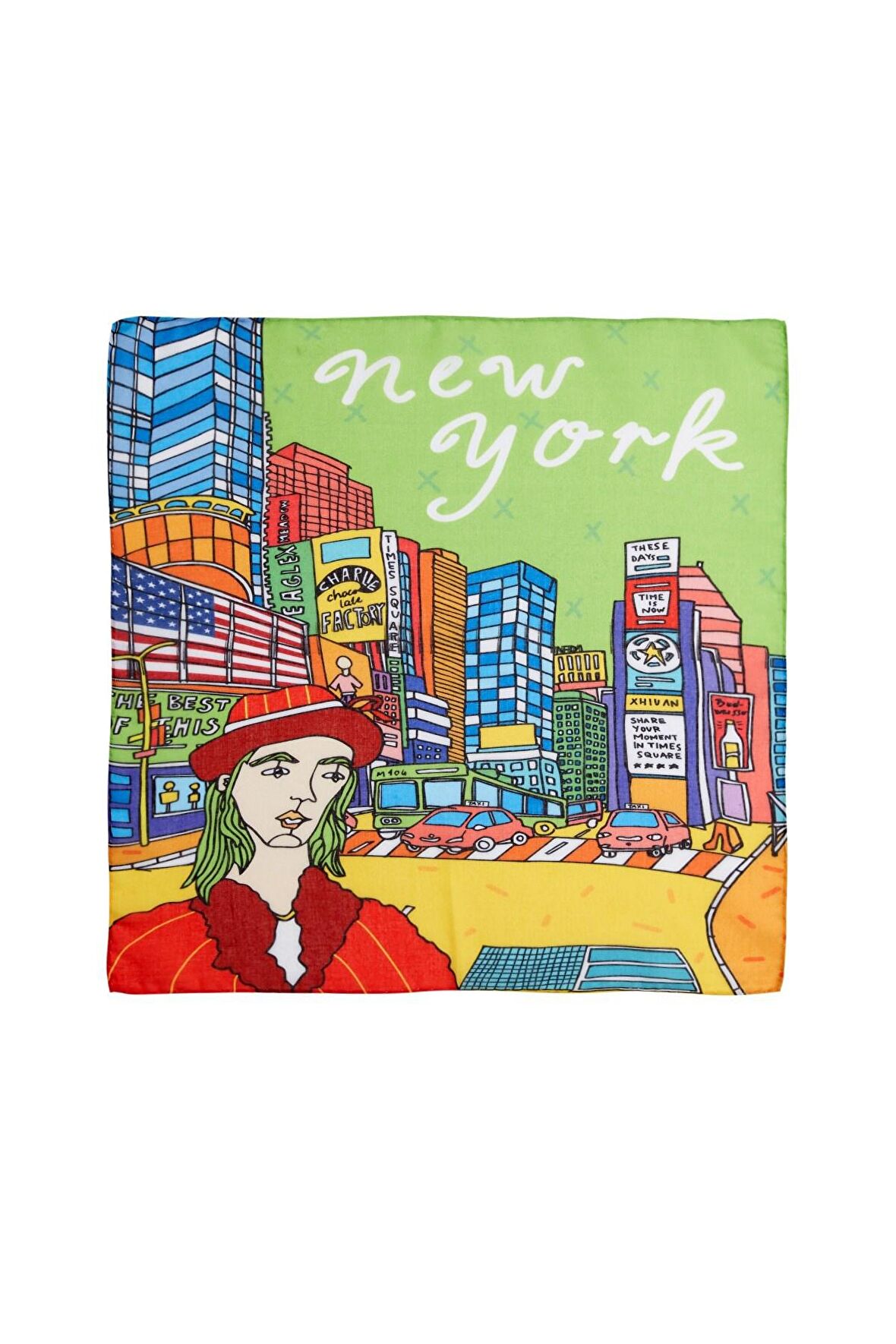 İkigai City Serisi New York Bandana