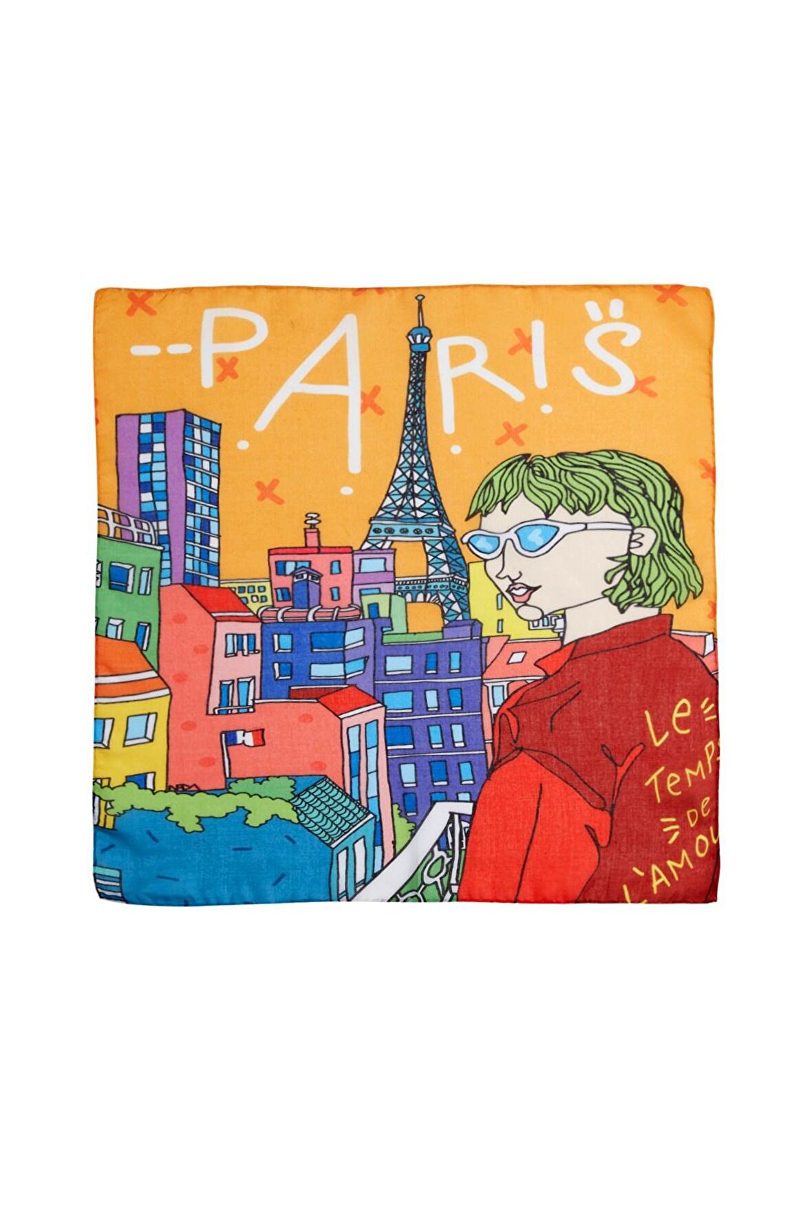 İkigai City Serisi Paris Bandana