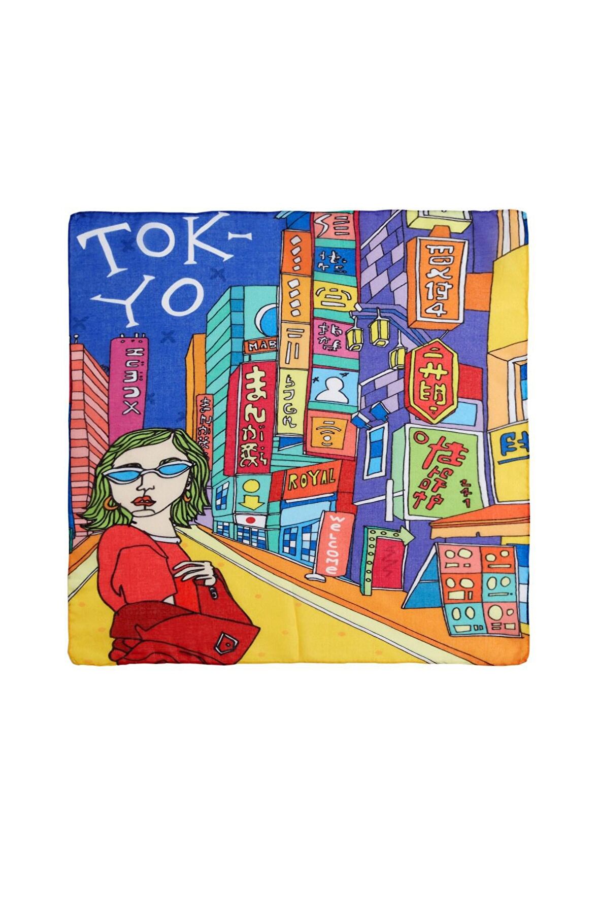 İkigai City Serisi Tokyo Bandana