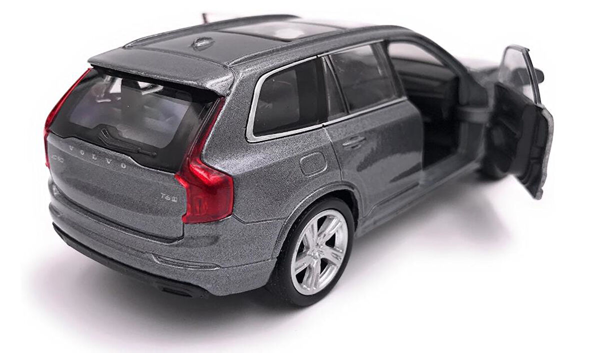 Oyuncak Metal Model Araba 1/36 Çek Bırak Siyah Füme Volvo XC90