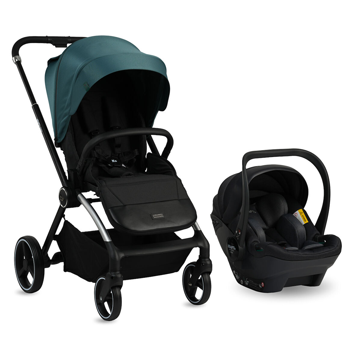 Parle Travel Sistem Bebek Arabası Yeşil