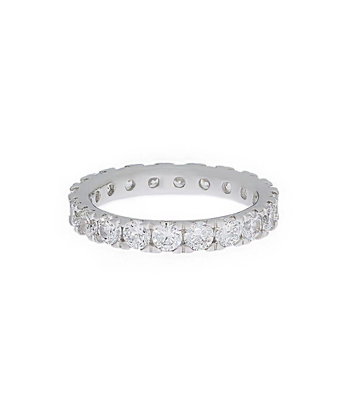 Kadın Suyolu Model Tamtur Gümüş Yüzük