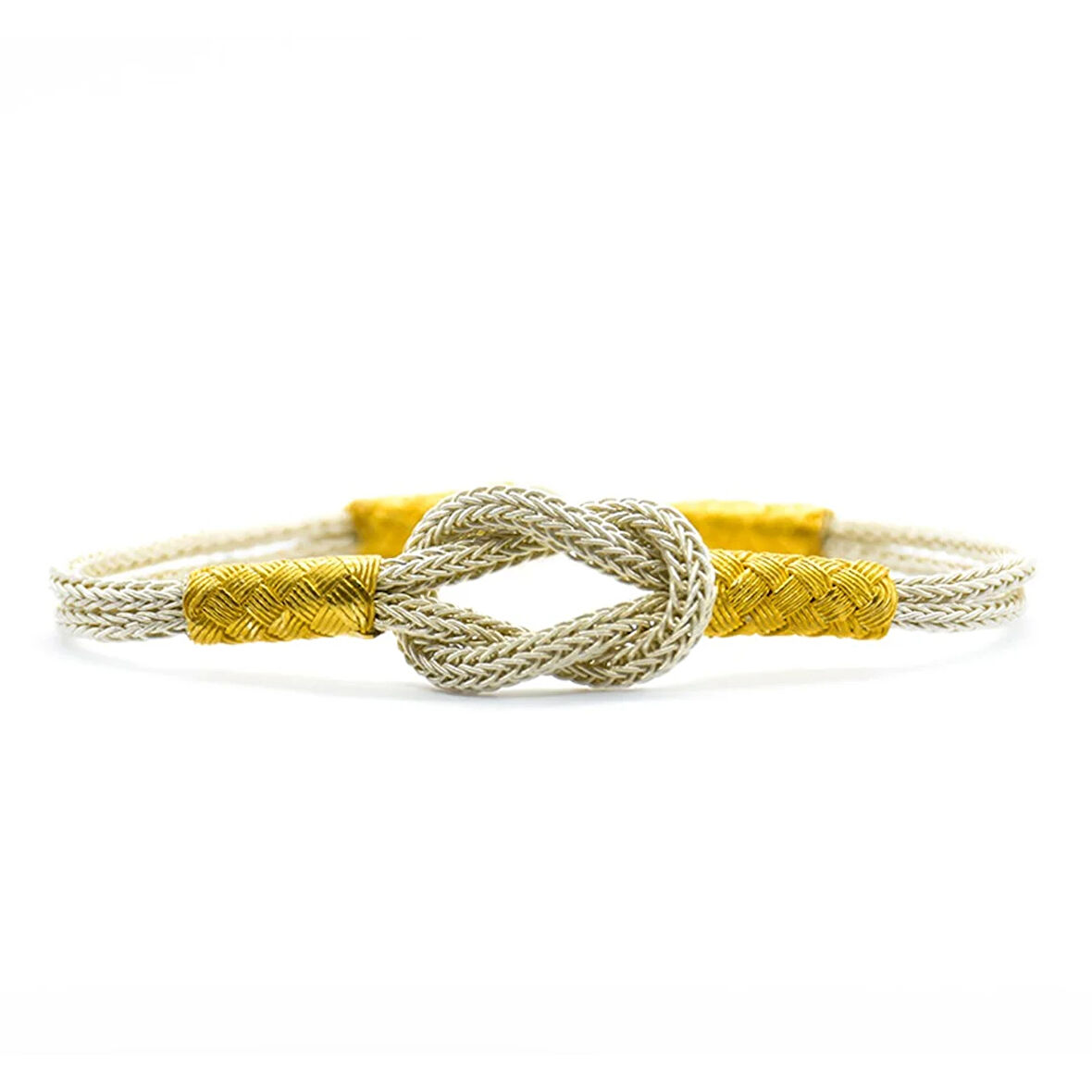 Kadın Çift Renkli Gemici Düğümü Kazaziye Bileklik