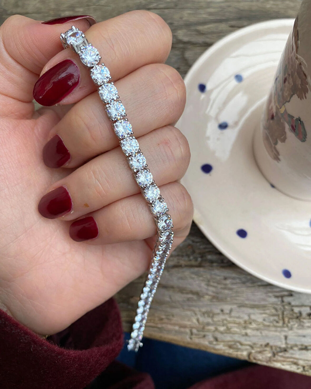 Kadın Gümüş 4.5 MM Su Yolu Bileklik 2635