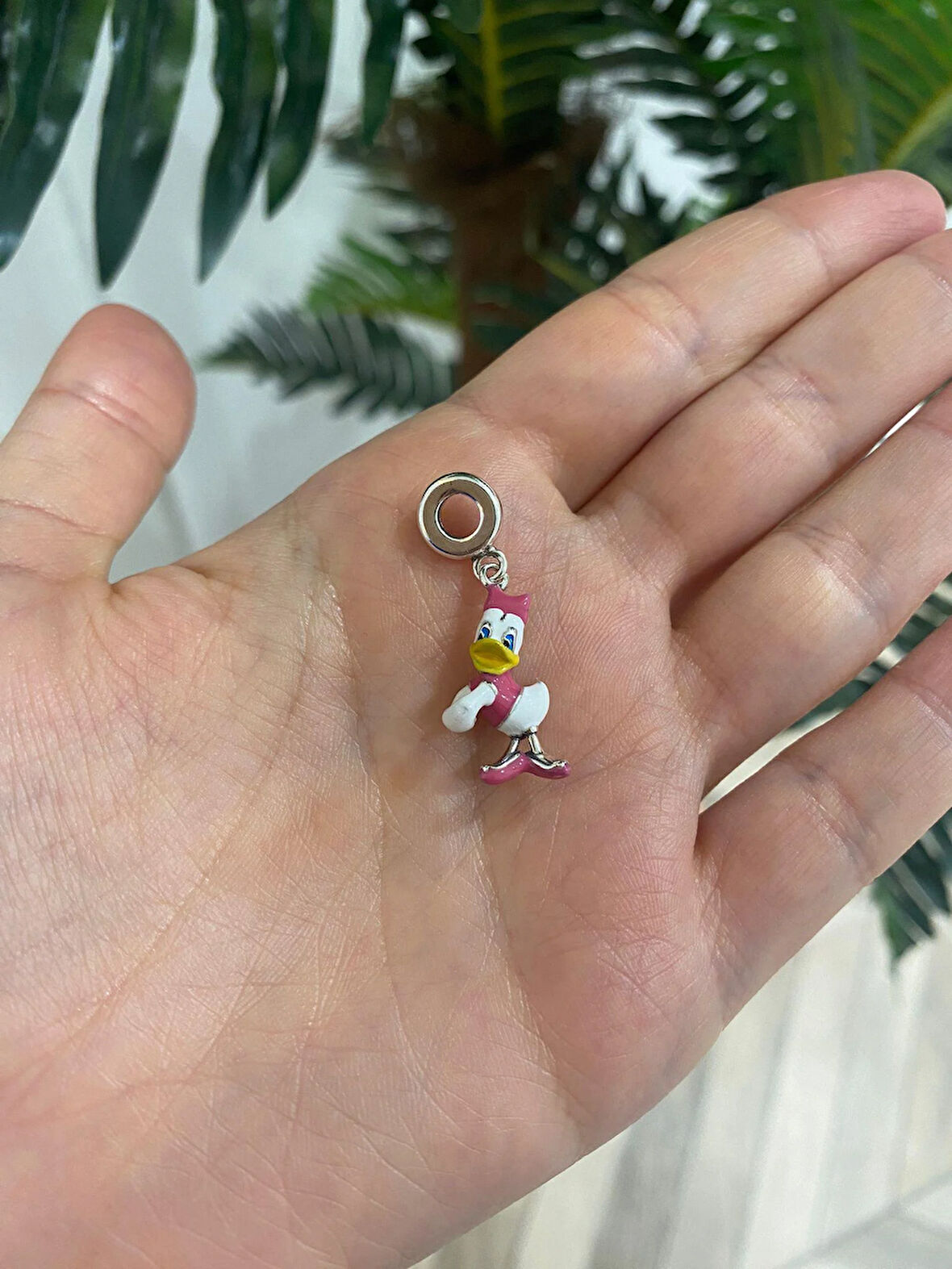 Kadın Gümüş Figürlü Charm