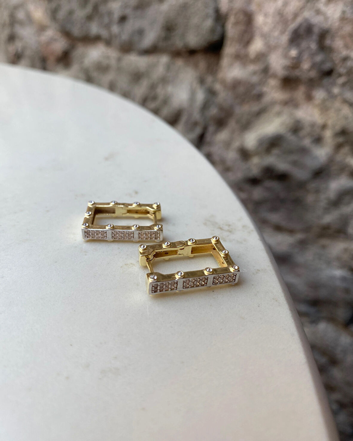 Kadın Gümüş Tasarım Küpe