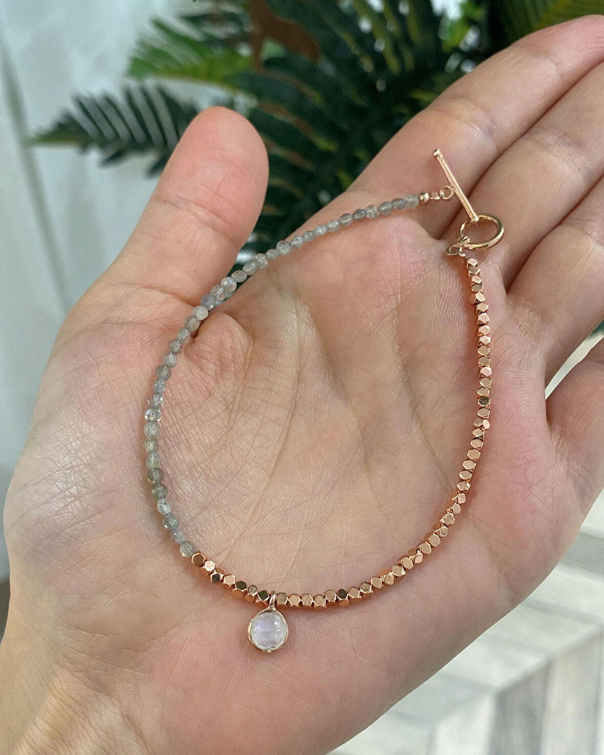 Kadın Gümüş Rose Hal Hal