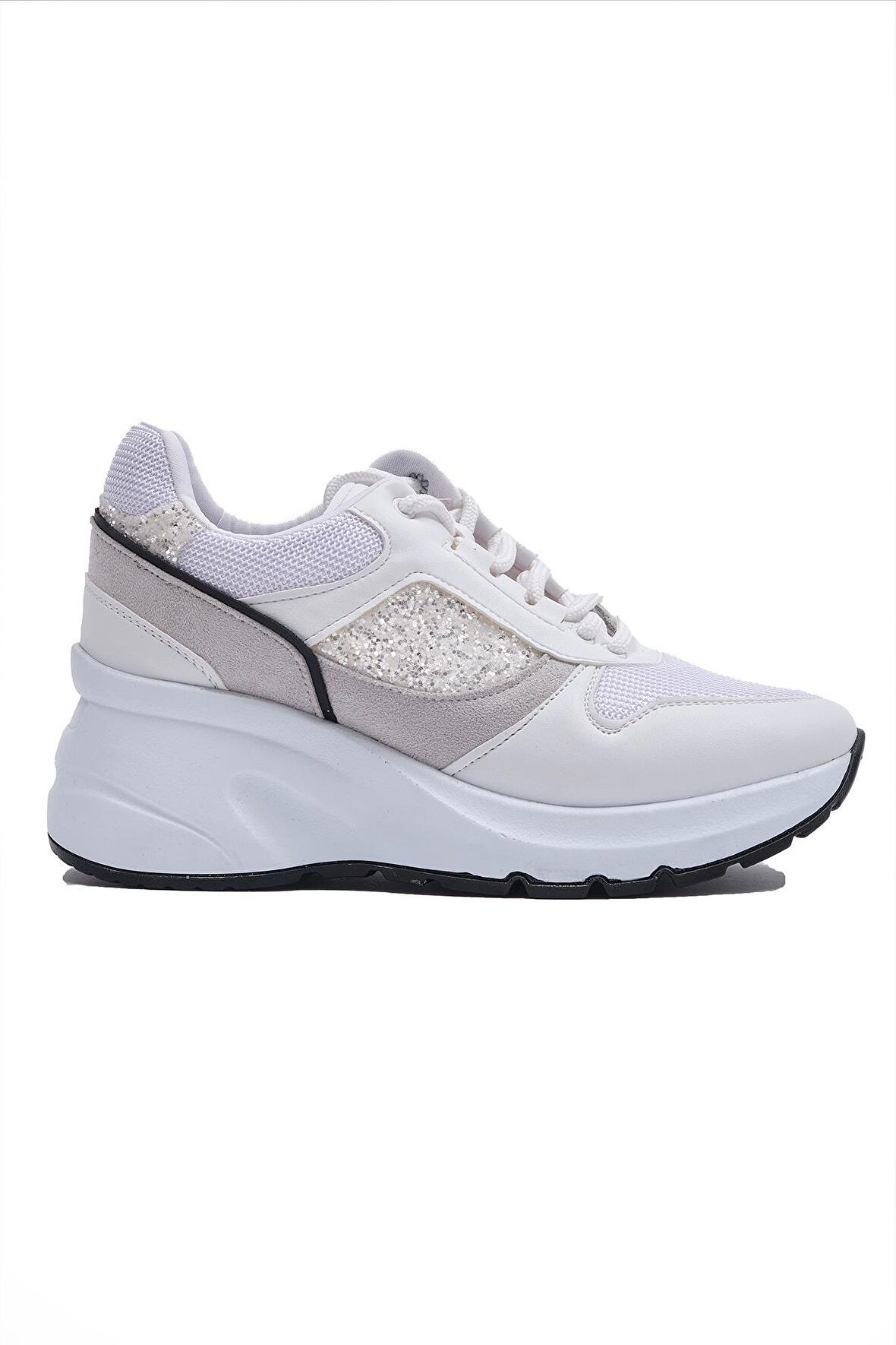 Punto 471222 Yüksek Taban Sneaker Spor Ayakkabı Kadın