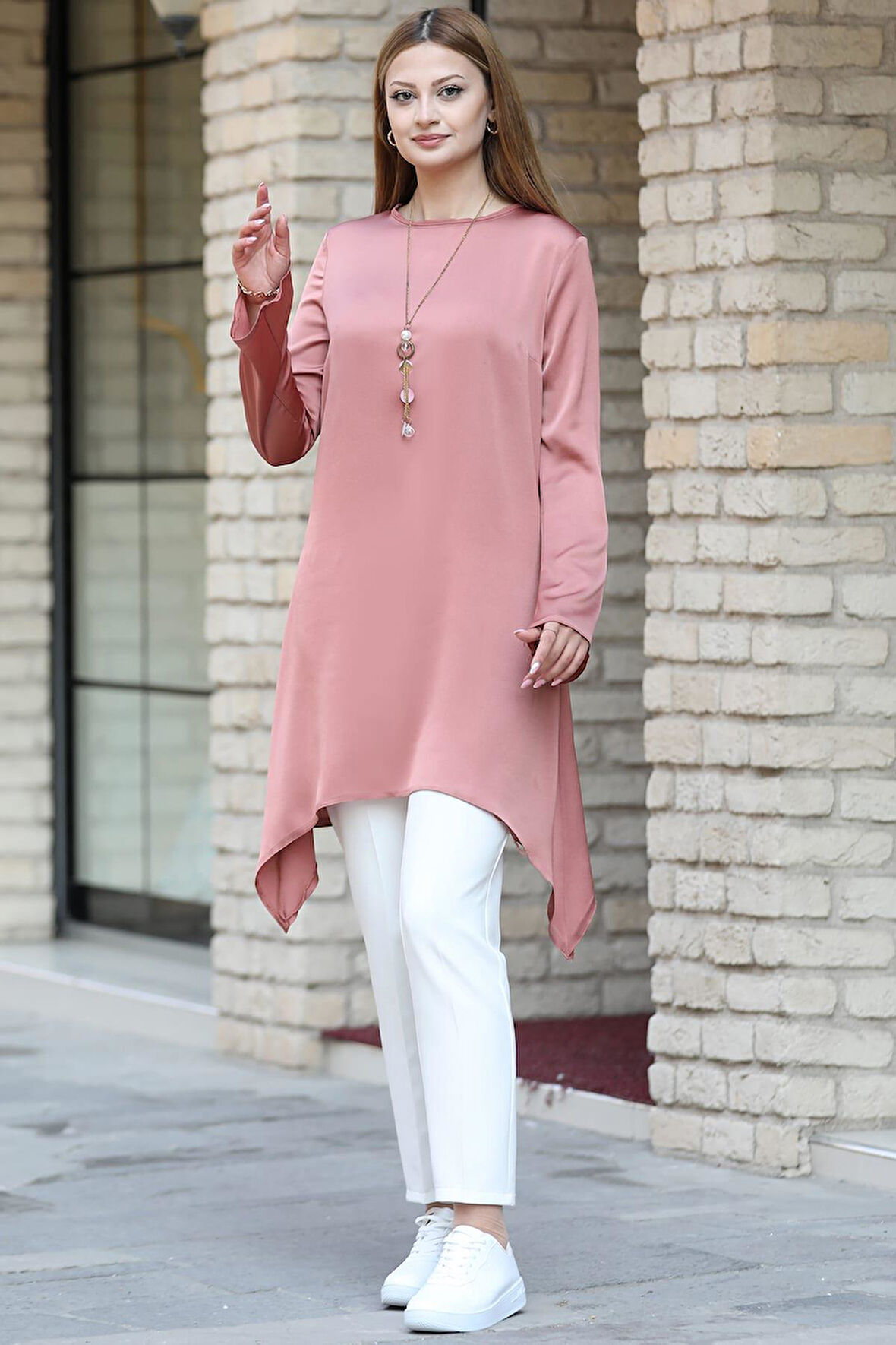 Armin Tesettür Tunik Mercan