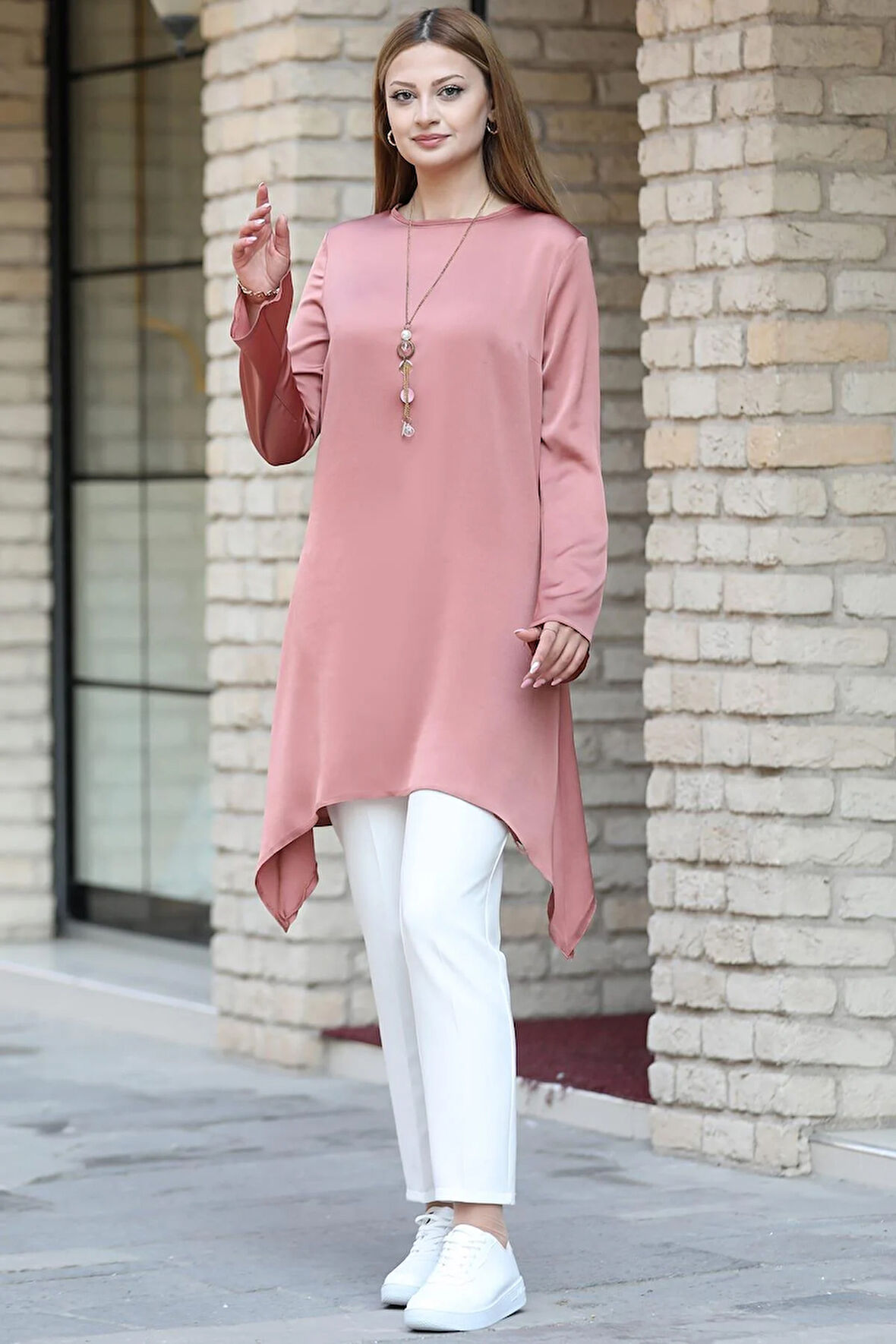 Armin Tesettür Tunik Mercan