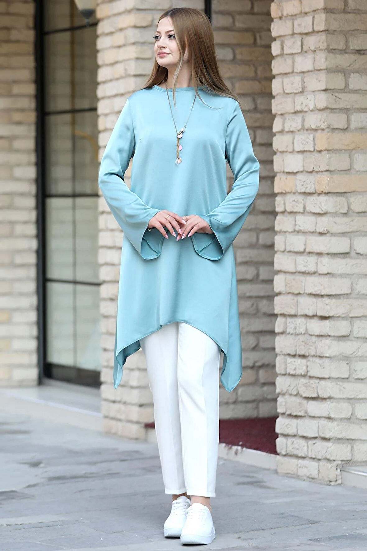 Armin Tesettür Tunik Mint