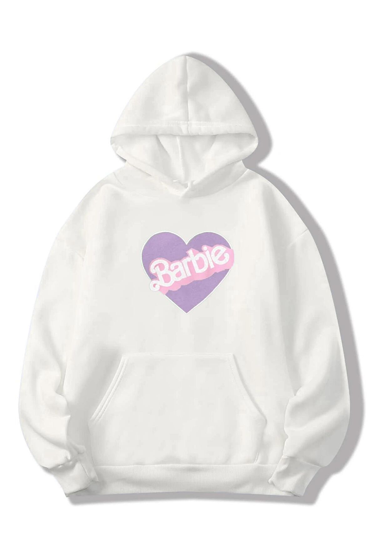 Unisex Barbie Baskılı Oversize Sweatshirt