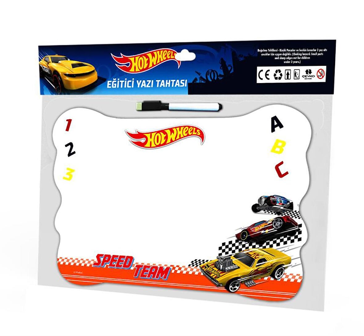 Hotwheels Eva Yazı Tahtası