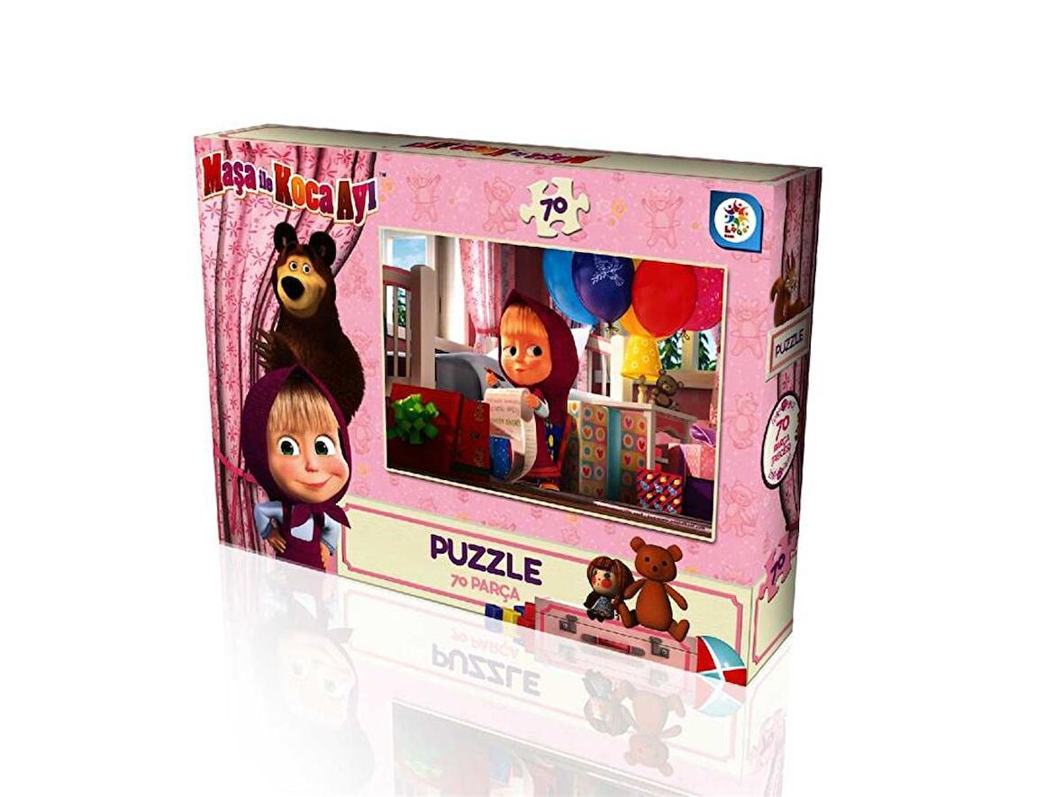 3+ Yaş Büyük Boy Puzzle 70 Parça