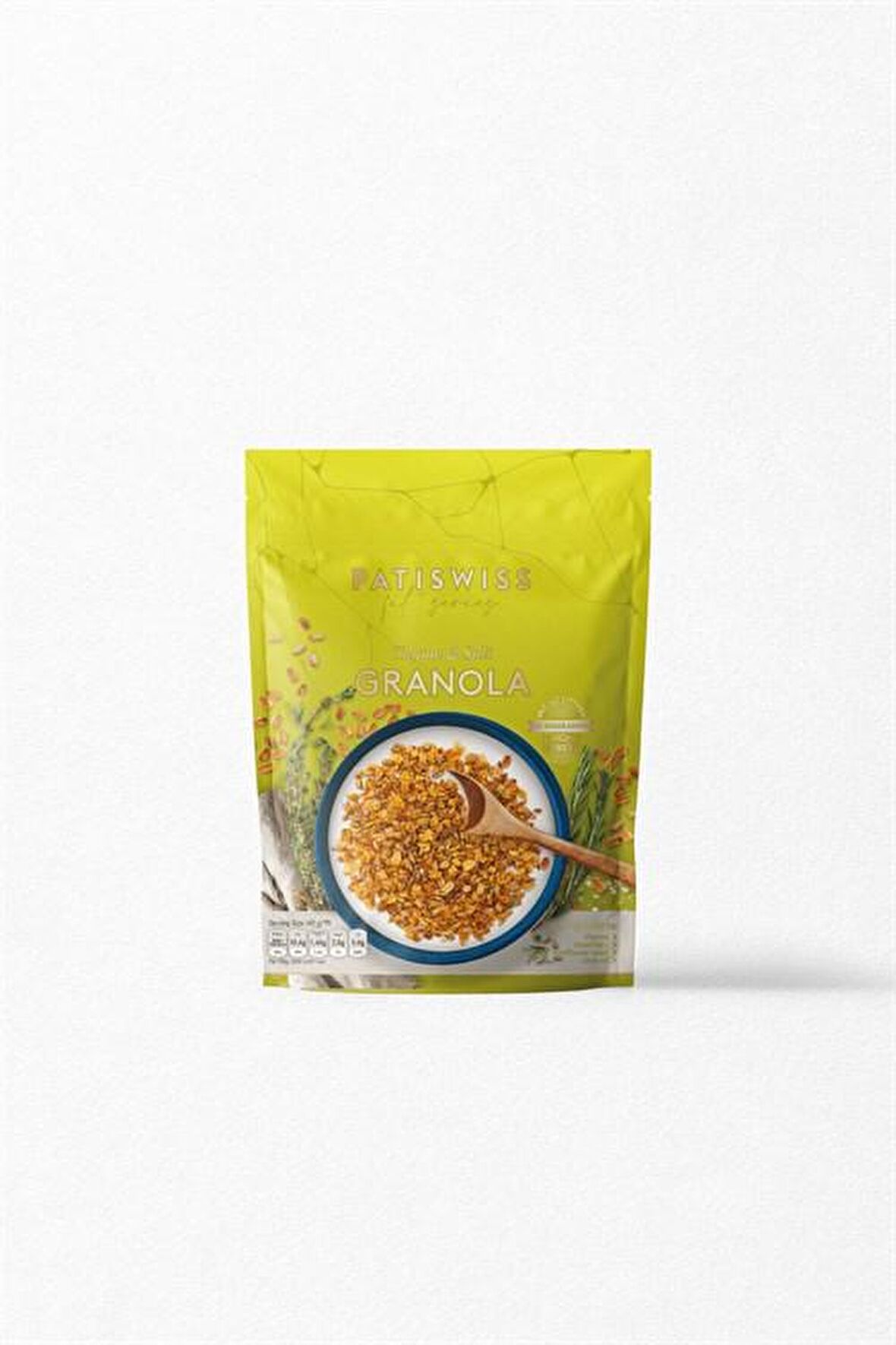 Patiswiss Kekikli Tuzlu Granola Doypack 300 g