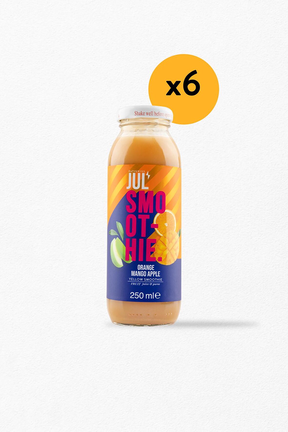 Jul Smoothie Sarı 6'lı Set