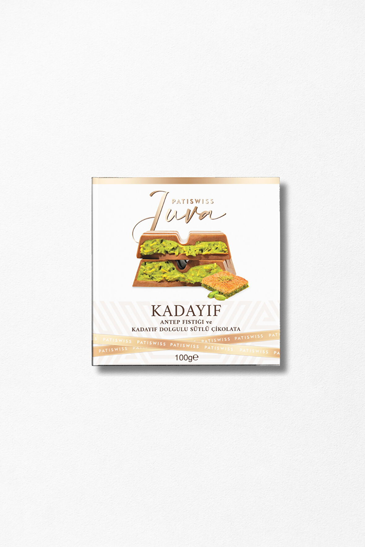 Juva Antep Fıstığı ve Kadayıflı Çikolata 100g