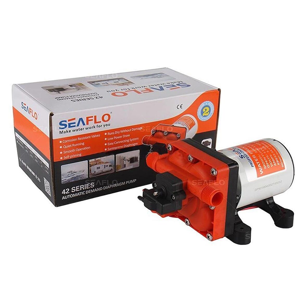 Seaflo Hidrofor Su Pompası 18,9 Lt/Dk - 12v