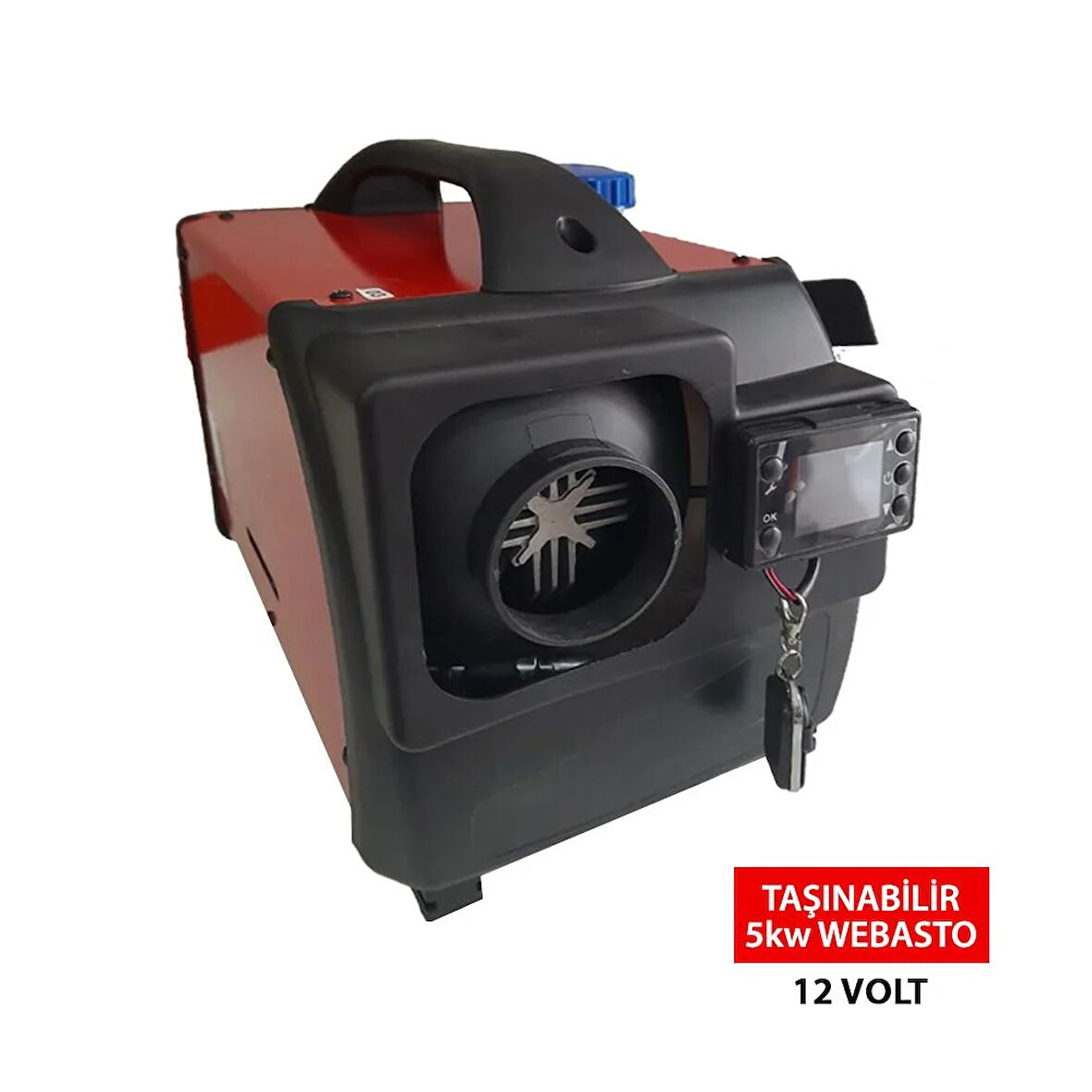 SHUIVAN Uno 5kw 12v Taşınabilir Çanta Webasto Tipi Ortam Isıtıcı