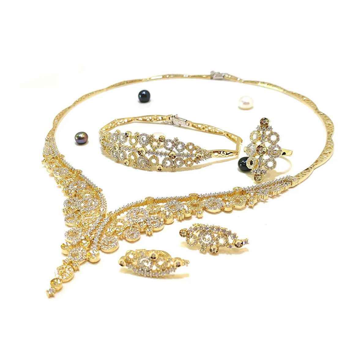 Lava Set Takım 14 Ayar Altın HD VİDEOLU