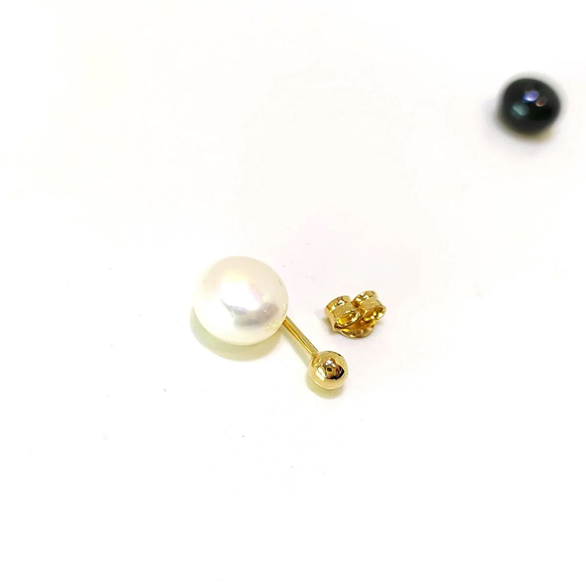 3mm TEKLİ Top Küpe 14 Ayar Altın HD VİDEOLU