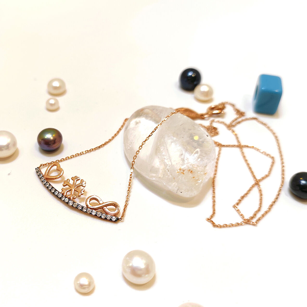 Şans Kolye 14 Ayar Altın  HD VİDEOLU