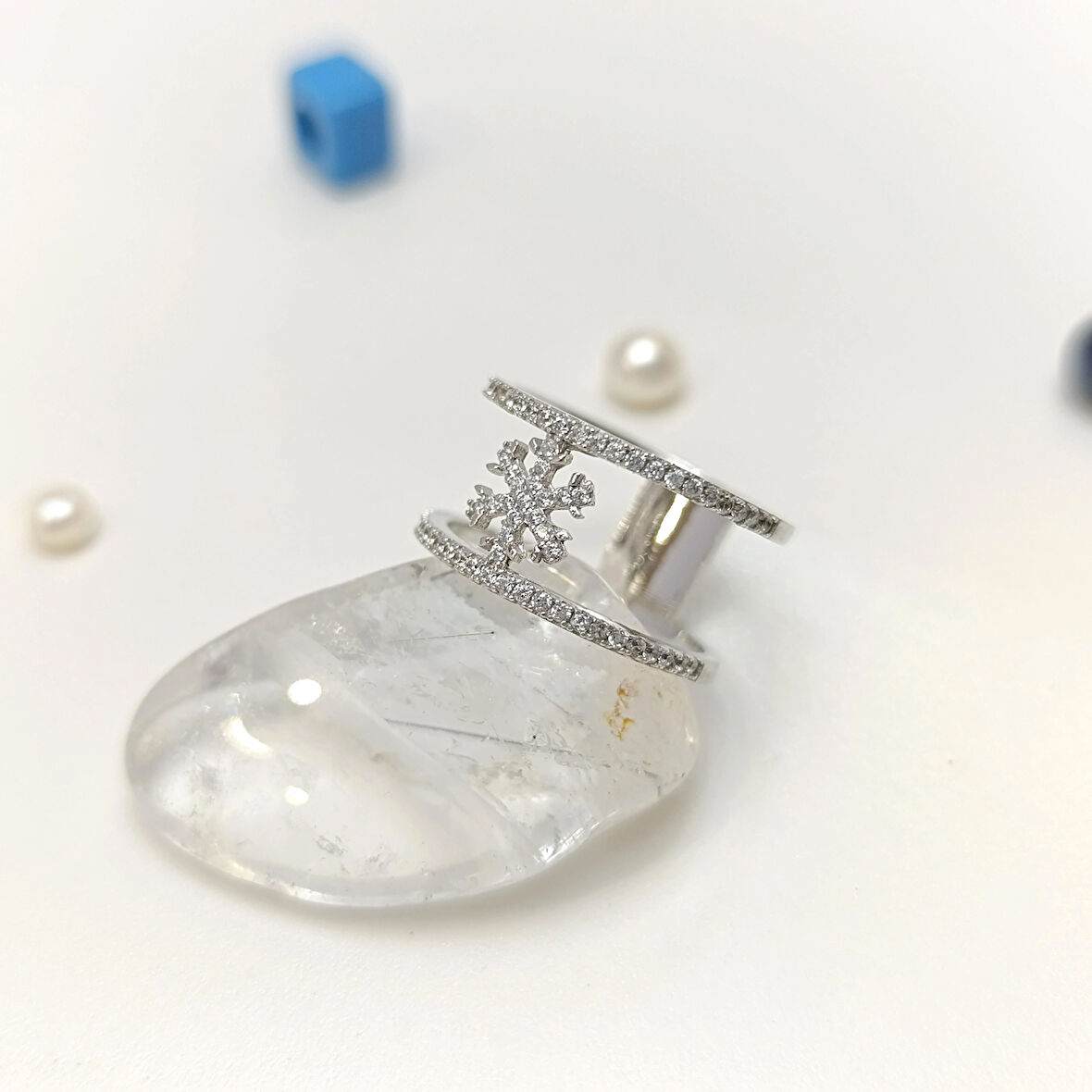 Kar Tenesi Yüzük 14 Ayar Altın HD VİDEOLU