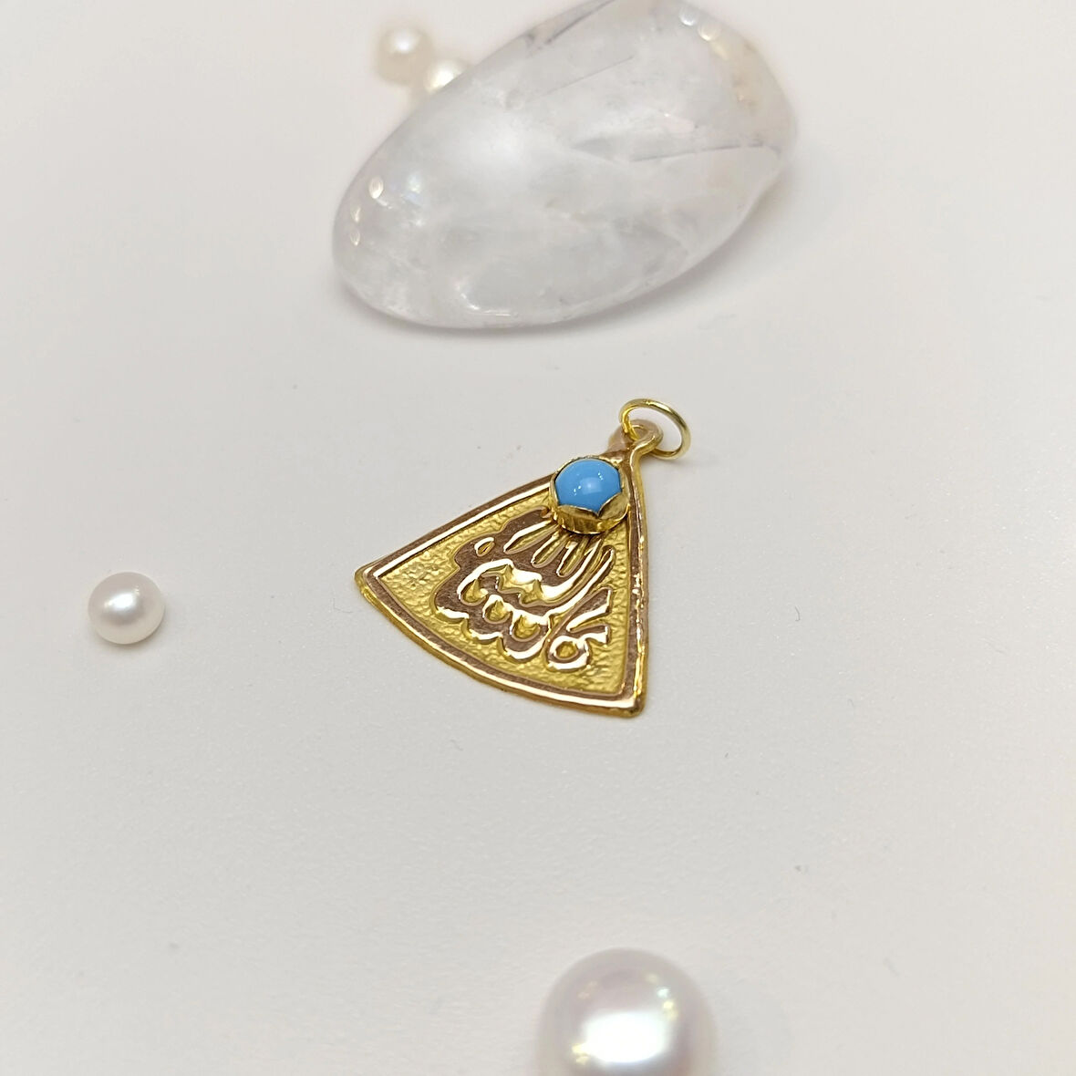 Bebek Hediyesi Maaşallah 14 Ayar Altın 