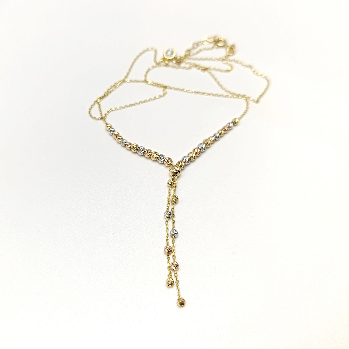 Dorika Toplu Kolye 14 Ayar Altın HD VİDEOLU