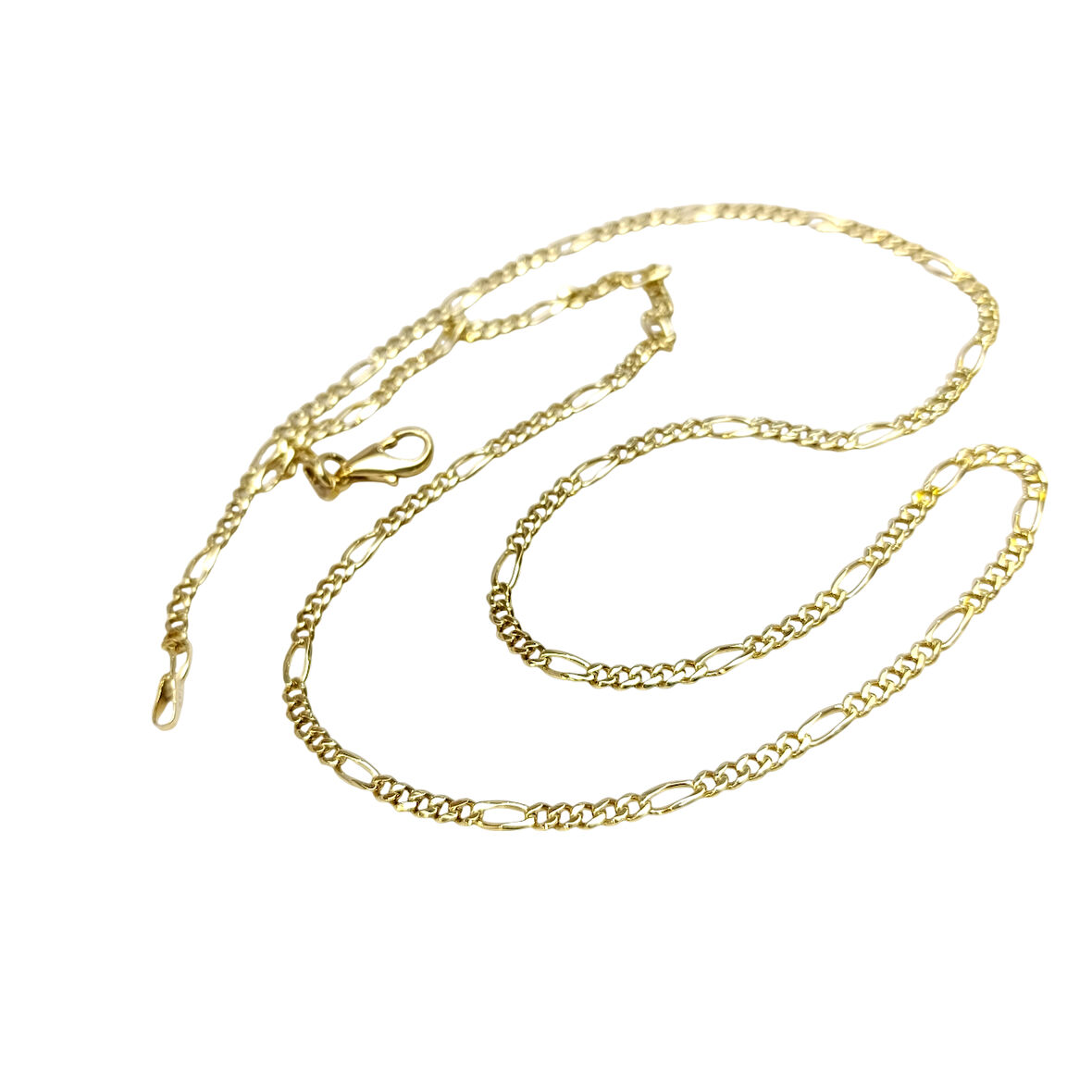 53cm 2.8mm Figaro Zincir 14 Ayar Altın HD VİDEOLU