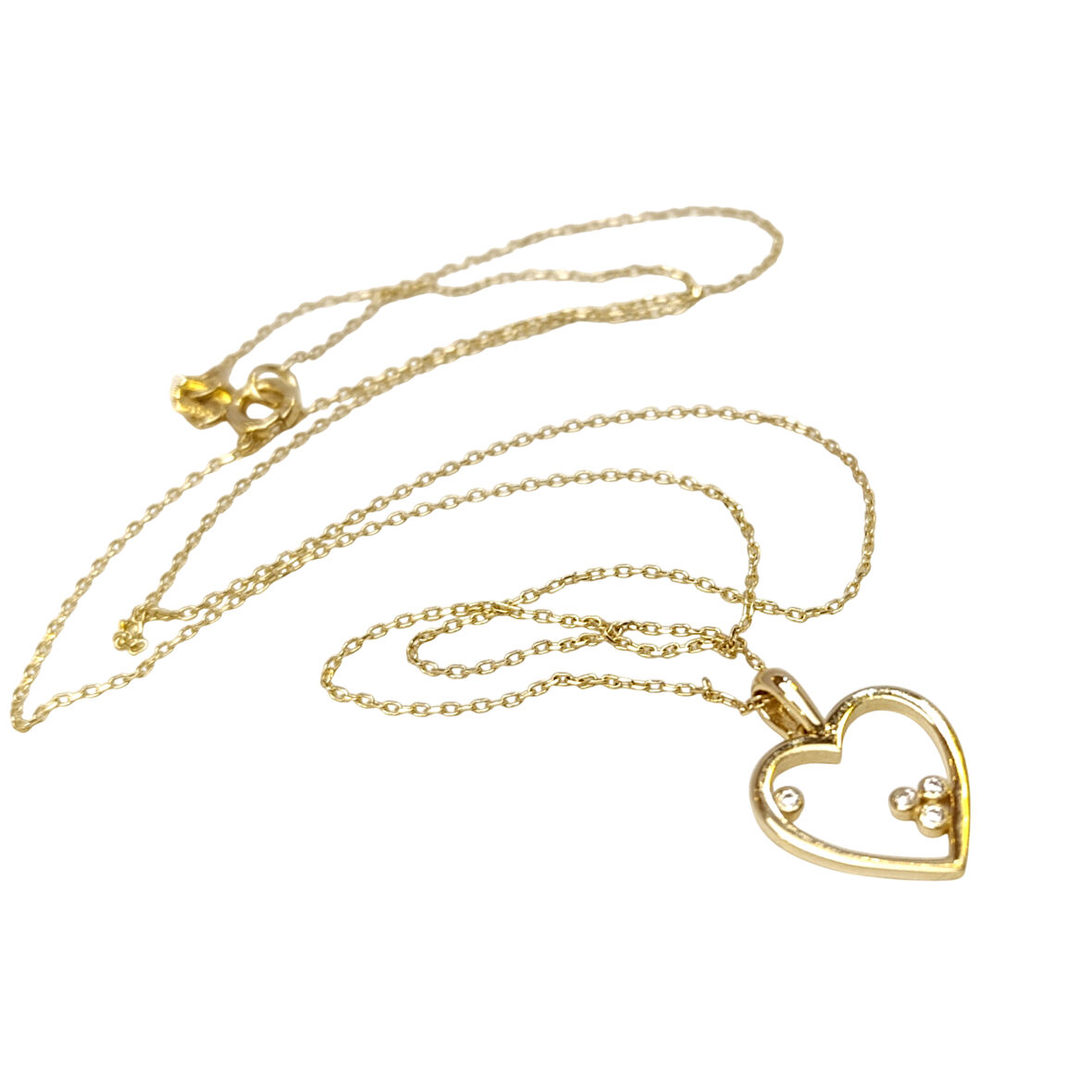 Kalpli Kolye 14 Ayar Altın HD VİDEOLU