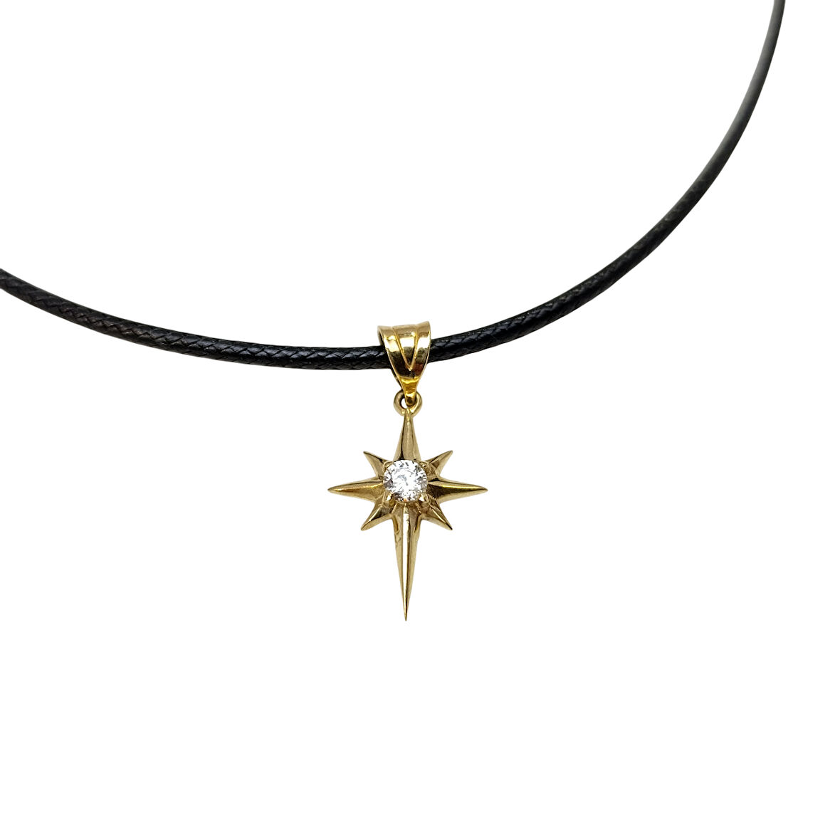 Kuzey Yıldızı Kolye 14 Ayar Altın HD VİDEOLU