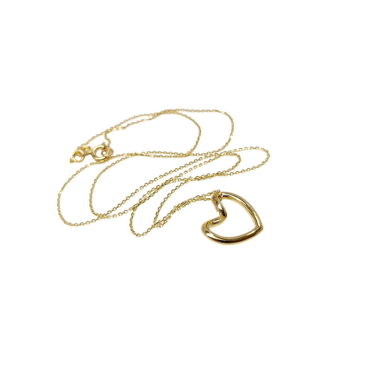 Kalpli Kolye 14 Ayar Altın  HD VİDEOLU