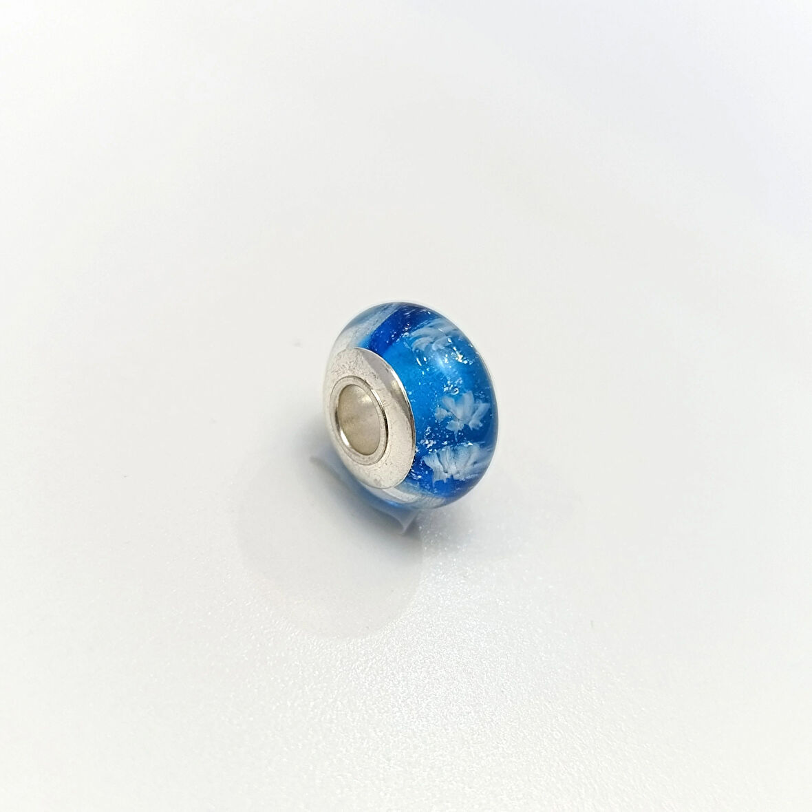 Okyanus Mavisi Charm 925 Ayar Gümüş HD VİDEOLU