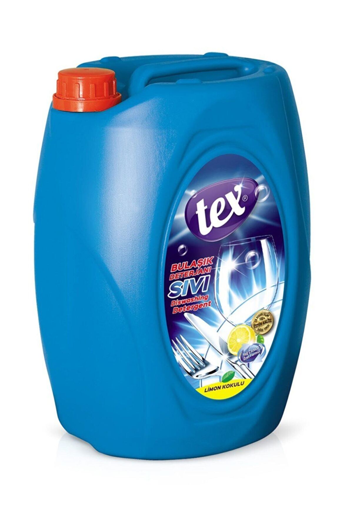 Tex 5 lt Limon Kokulu Elde Yıkama Deterjanı