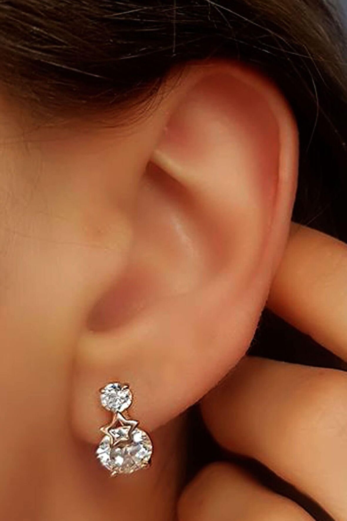  gümüş Kadın küpe