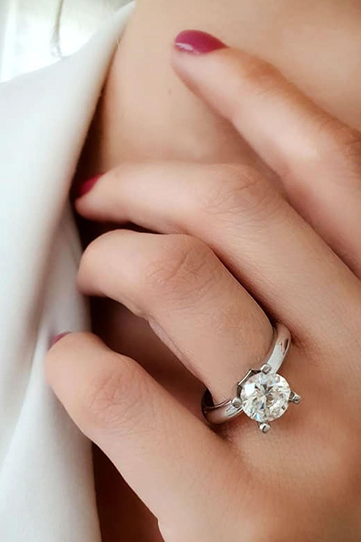 SKY DIAMOND Tek taş yüzük 