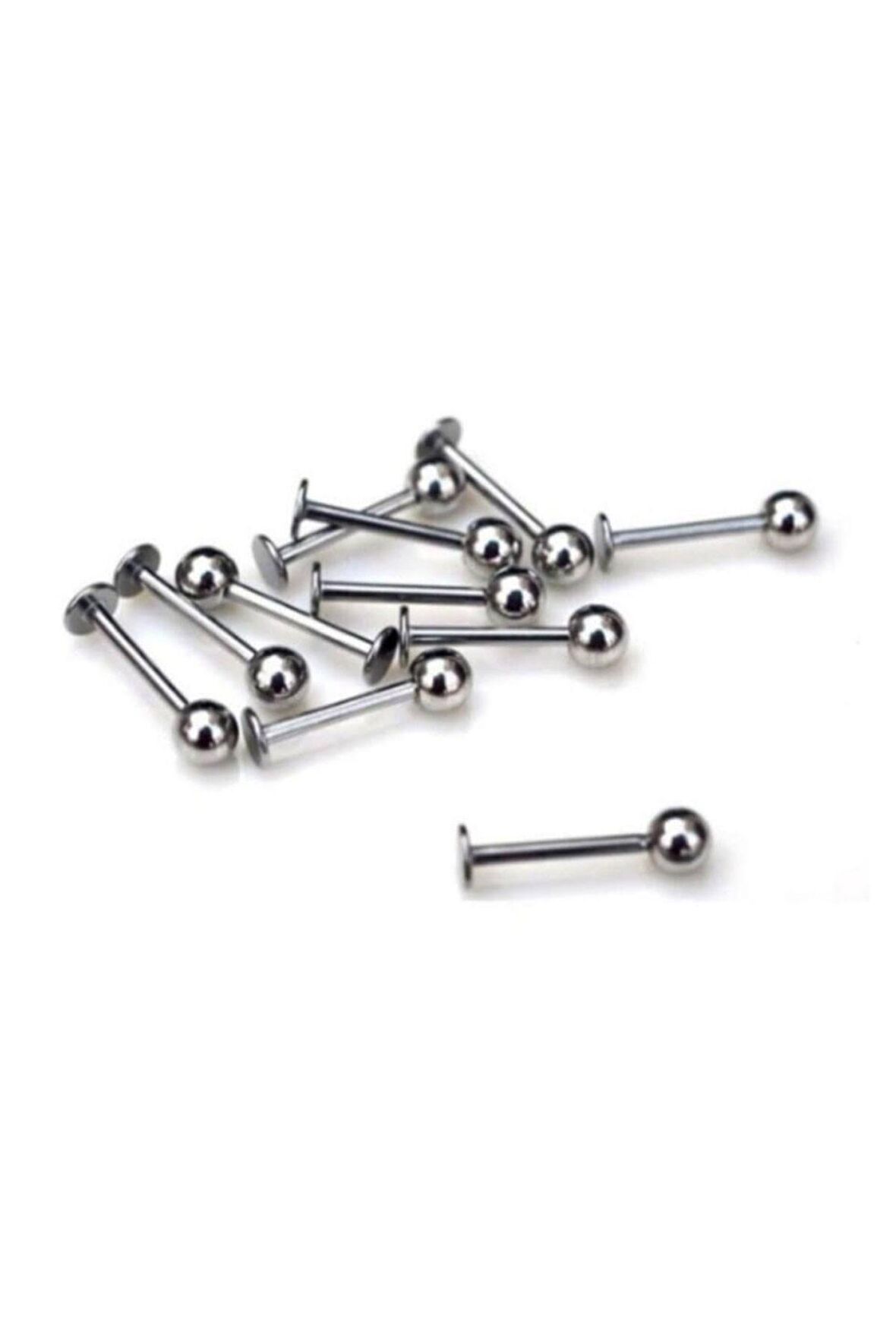 316L anti alerjik cerrahi celik tragus helix dudak piercing