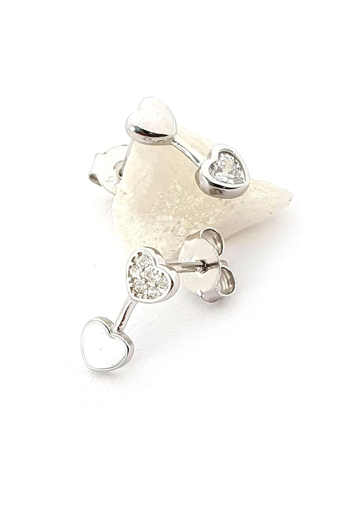 Gümüş Eros Oku Aşk Küpesi 