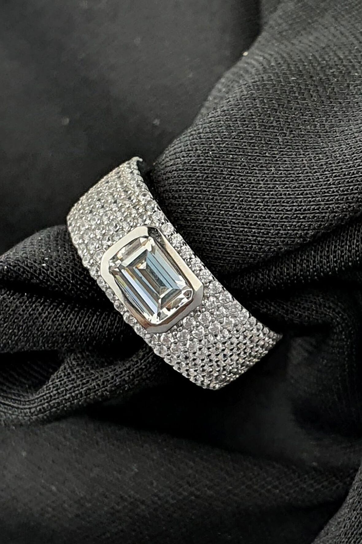 Sky Diamond Taşlı 925ayar Gümüş Yüzük