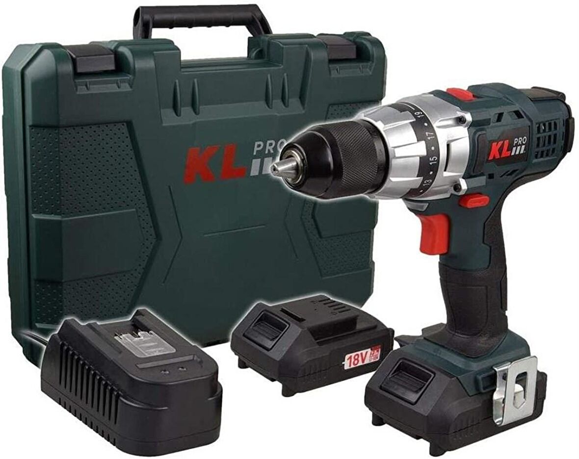 KLPRO KLNM18-20 18Volt/2,0Ah Li-ion Çift Akülü Pro