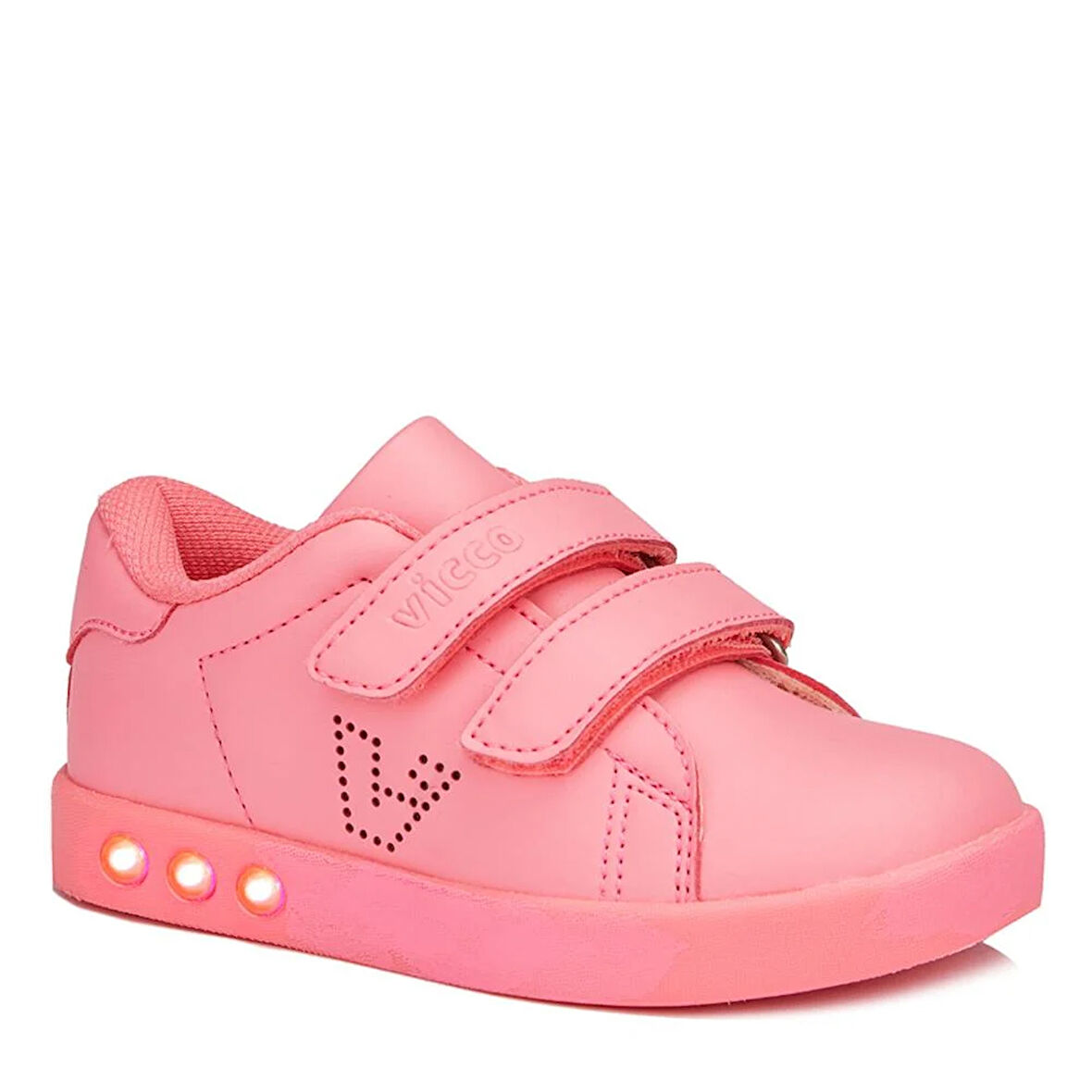 Vicco Oyo Sneaker Pembe Kız Çocuk Işıklı Spor Ayakkabı