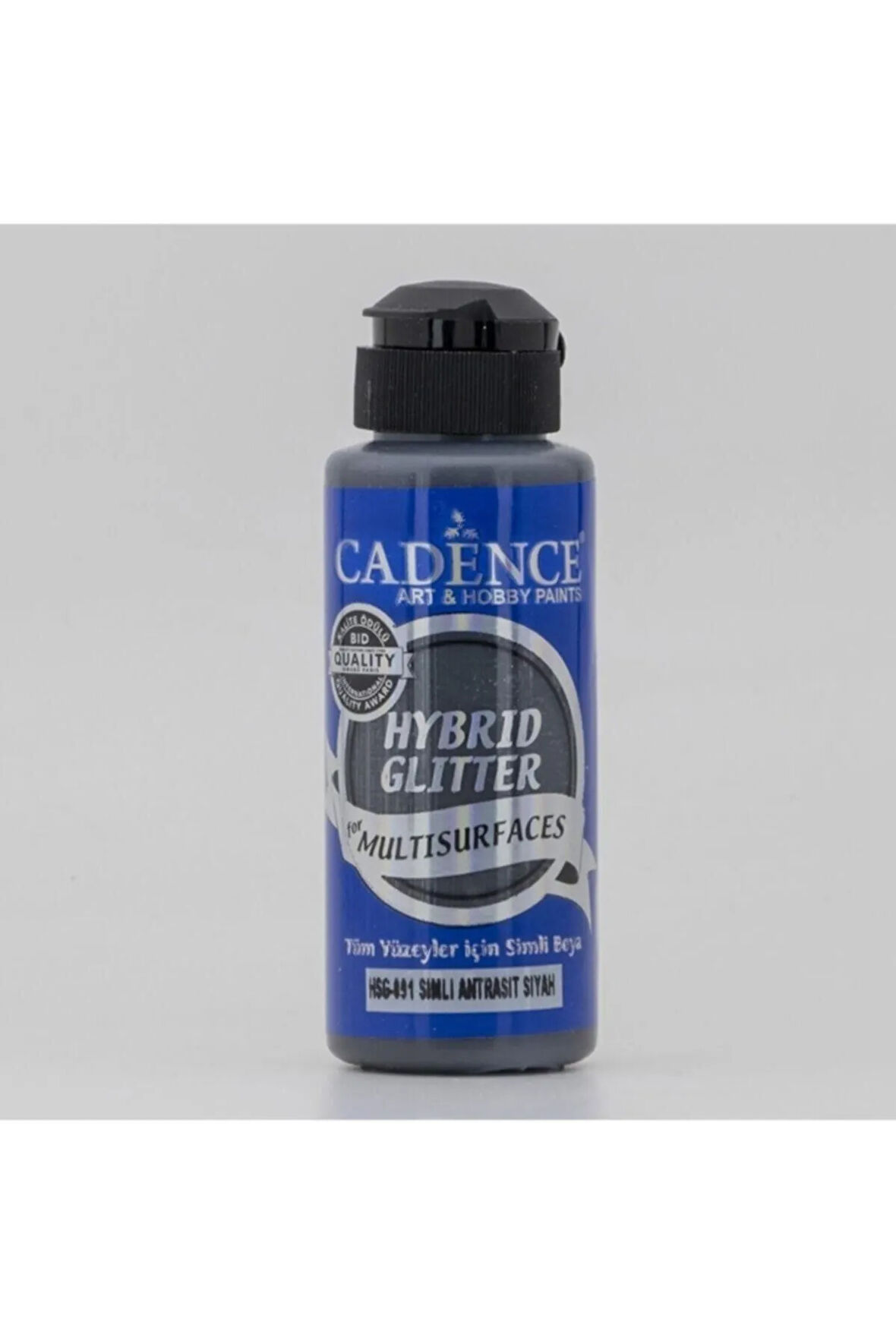 Hybrıd Akr. Multisurface Simli Gümüş Hsg-091 Antrasit Siyah 120ml
