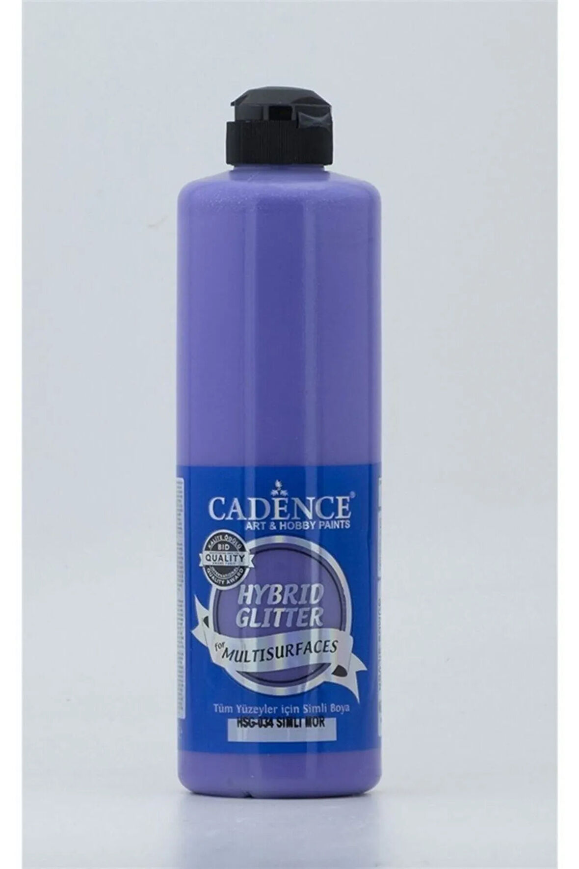 Hybrıd Akrilik  Multisurface Simli Gümüş Hsg-034 Mor 500ml