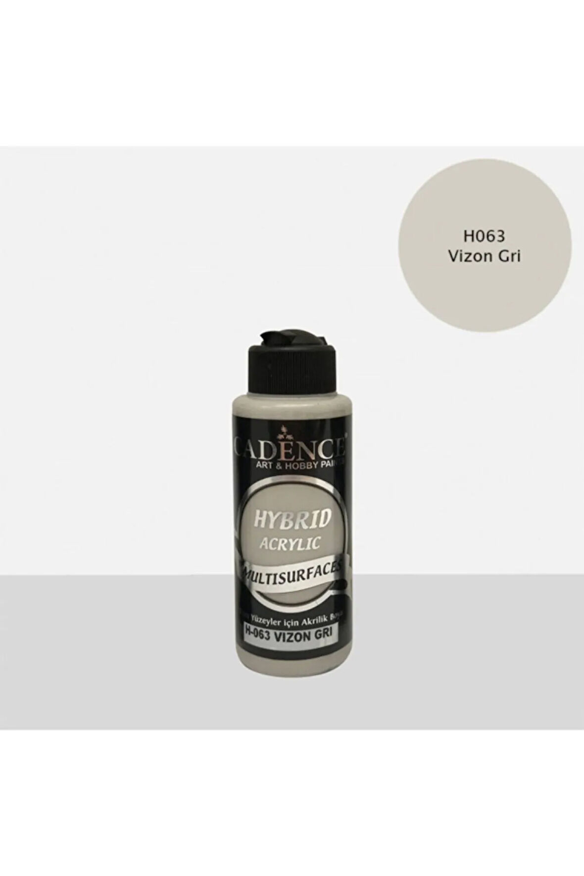 H-063 Vizon Gri 120 Ml Multısurface Hybrıd Akr.