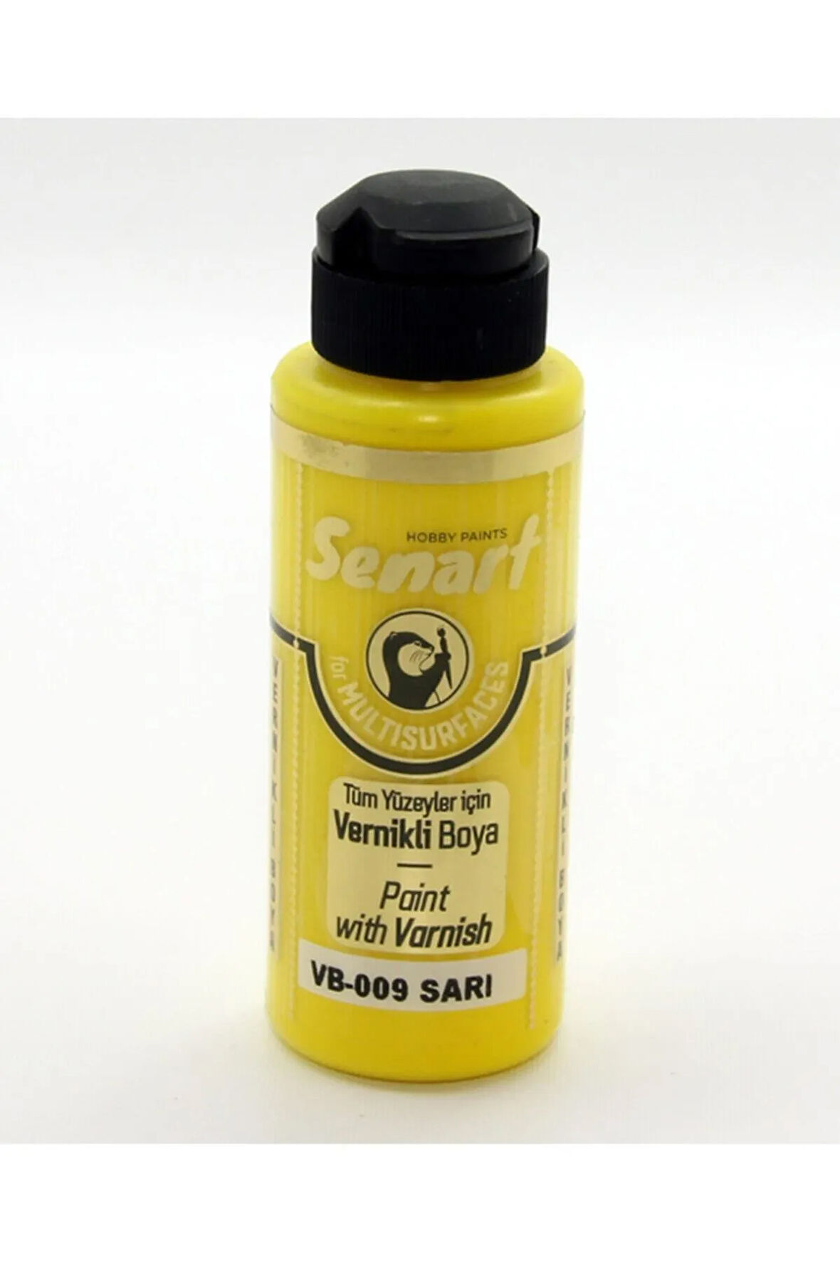 Hybrid Multisurface Vernikli Boya 120  ml Vb-009 Sarı