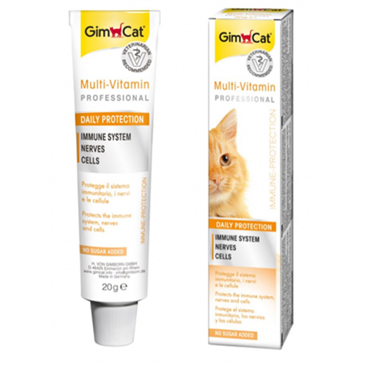 Gimcat Yavru-Yetişkin Bağışıklık Destekleyici Multi Vitamin Macun 20 gr